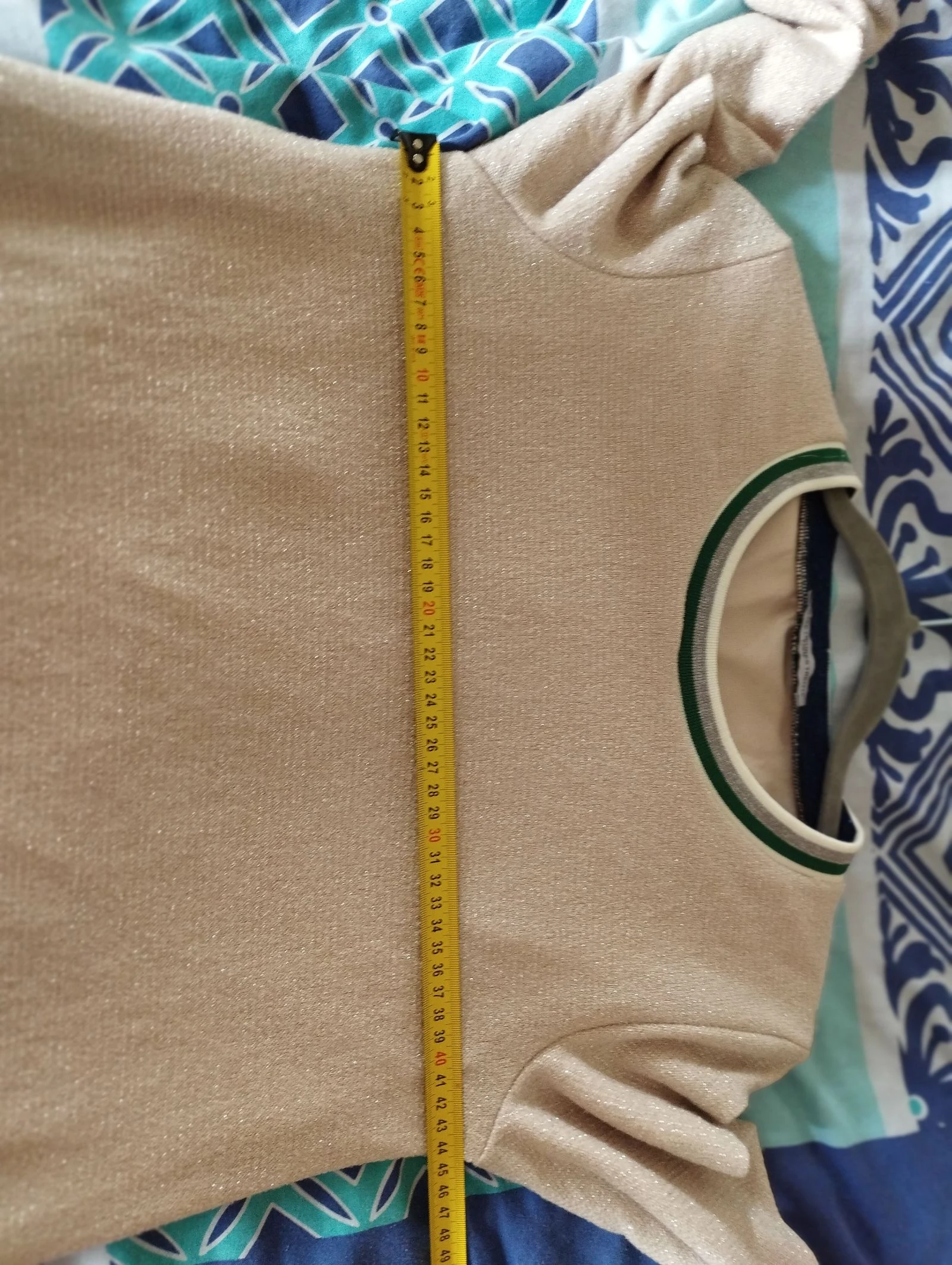 Vestido beige invierno quince hora treinta talla l – photo 6